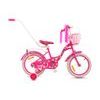 Mexller dětské kolo Village 16" s vodící tyčí růžové