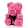 Medvídek z růží růžový Rose Bear 40 cm