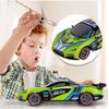 Autíčko na dálkové ovládání s LED podsvícením Speed Racing 1:12 - zelené