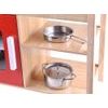 Dětská dřevěná kuchyňka s příslušenstvím Red Kitchen
