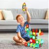 Magnetická stavebnice se skluzavkou Magnet Blocks 148 dílů