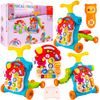 Interaktivní chodítko 5v1 s hracím stolečkem Music Stroller