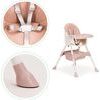 Ecotoys jídelní židlička 2v1 Pink HC823 růžová