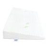 Kojenecký polštář - klín Sensillo bílý Luxe s aloe vera 60x38 cm