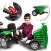 Dětský šlapací traktor s vlečkou Active Pedal zelený