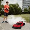 Auto na dálkové ovládání s kouřovým efektem Speed Phantom 1:14 červené