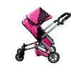 Kočárek pro panenky 2v1 Alice - růžový