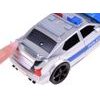 Policejní auto na setrvačník se světly a zvuky City Service 1:20 stříbrné
