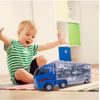 Nákladní auto se 6 kovovými autíčky a skluzavkou Carrier Truck