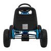 Dětská šlapací motokára s nafukovacími koly Air PerHour - modrá