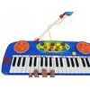 Dětské elektronické klávesy s mikrofonem a nahráváním Music Keyboard modré