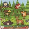 Dřevěná Vkládačka - Moje první lesní zvířátka 6 ks