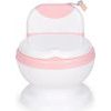 Ecotoys dětský nočník růžovo-bílý