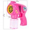 Bublifuk pistole na baterie Turbo Bubble růžová