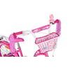 Mexller dětské kolo Village 16" s vodící tyčí růžové
