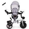 Ecotoys dětská tříkolka s otočným sedadlem S-Trike šedá