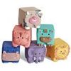 Senzorické kostky pro nejmenší Animal Building Blocks 6 kusů