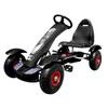 Dětská šlapací motokára s nafukovacími koly Formule 618 černá