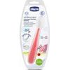 CHICCO Lžička silikon Soft červená 6m+