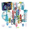 Doris magnetická svítící stavebnice s mlýnským kolem a výtahem Magic Blocks 129 dílů