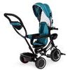 Ecotoys dětská tříkolka s otočným sedadlem Trike 2v1 zelená