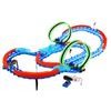 Svítící autodráha s autíčkem na baterie 57 dílků Glow Power