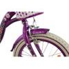 Mexller dětské kolo Village 16" s vodící tyčí fialové