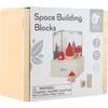 Dřevěná skládanka stavebnice Vesmír 41ks