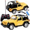 Terénní auto na dálkové ovládání Jeep Engine V8 1:16 žlutý