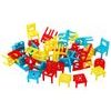 Dětská dovednostní hra Veselé židličky 36 součástí