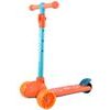Dětská koloběžka Scooter 708 se svítícími koly - oranžová