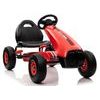 Dětská šlapací motokára s nafukovacími koly Formule 208 - červená