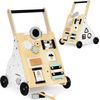 MALÁ VADA Ecotoys dřevěné edukační chodítko s cimbálkami