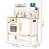 Ecotoys dětská dřevěná kuchyňka se zvuky a LED efekty Horney Chef