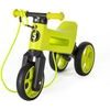 Odrážedlo FUNNY WHEELS Rider SuperSport zelené 2v1+popruh