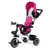 SMONTOVÁNO Ecotoys dětská tříkolka s otočným sedadlem S360 růžová