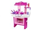Dětská kuchyňka s příslušenstvím růžová