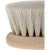 Dřevěný kartáč s měkkým přírodním vlasem, přírodní