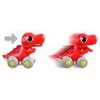 Huile Toys dinosaurus pro nejmenší na setrvačník - červený