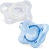 CHICCO Šidítko Physio Mini Soft celosilikonové 0-2m chlapec 2 ks