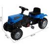 Dětský šlapací traktor Active Pedal modrý