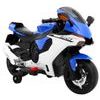 Dětská elektrická motorka Superbike modrá