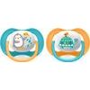 PHILIPS AVENT Šidítko Ultra air Zvířátko 6-18m chlapec 2 ks