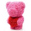 Medvídek z růží růžový s červeným srdcem Rose Bear 60 cm