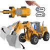 POŠKOZENÝ OBAL Bagr na dálkové ovládání Truck Excavator s pohyblivou lžící 1:36