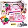 Dětská elektronická pokladna Pink Cashier