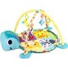 Ecotoys hrací deka s 30 míčky Turtle modrá