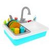 Dětský dřez s tekoucí vodou a nádobím Wash Up