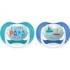 Philips Avent šidítko Ultra air Text chlapec 2 ks modrá