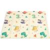 Vzdělávací pěnová podložka dinosauři/auta